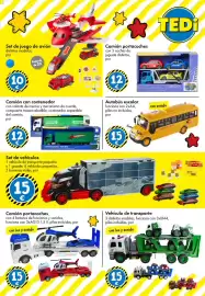 Catálogo TEDi semana 43 Página 15: Container Truck €12,00, Autobús escolar €15,00