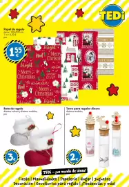 Catálogo TEDi semana 43 Página 23: Bota de regalo €3,00, Tarro para regalar dinero €2,00