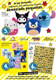 Catálogo TEDi semana 43 Página 5: Cojín con licencia €4,00, Manta con licencia €6,00