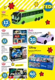 Catálogo TEDi semana 43 Página 6: Dickie coche de policía €25,00, Dickie Toys Estación SOS €12,00