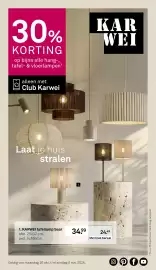 Karwei folder Pagina 1: Karwei tafellamp saar €24,49