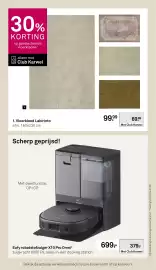 Karwei folder Pagina 10: Vloerkleed Labirinto €69,99, Eufy robotstofzuiger X10 Pro Omni2 €379,00