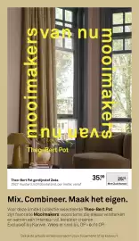 Karwei folder Pagina 2: Theo-Bert Pot gordijnstof Zeda €25,19