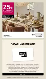 Karwei folder Pagina 20: Ontbijtbord €4,79