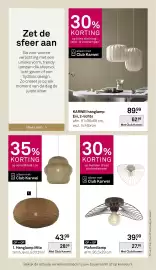 Karwei folder Pagina 4: Hanglamp Mila €28,59, Karwei hanglamp Evi, 2-lichts €62,99