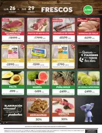 Catálogo Jumbo Página 1: Sandía €1.499,00, Donuts varios sabores