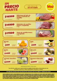 Catálogo Supermercados Vea Página 1: Matambre de novillito €14.999,00