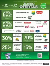 Catálogo Jumbo Página 2: LUN 26 octubre VÁLIDO PARA LAS SUCURSALES JUMBO DEL PAÍS (EXCEPTO MADERO Y ARENALES) AL JUE 29