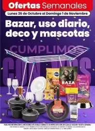 Catálogo Coto semana 44 Página 1: Ofertas Semanales Lunes 26 de Octubre al Domingo 1 de Noviembre Bazar, uso diario, deco y