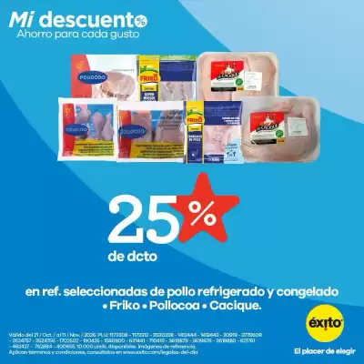 Éxito (válido hasta 11-11)