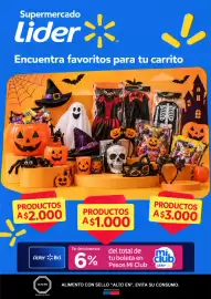 Catálogo Lider semana 44 Página 1: Supermercado Lider TM Encuentra favoritos para tu carrito m C: 3 EX PRODUCTOS PRODUCTOS