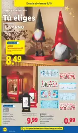 Catálogo Lidl | Bazar Página 14: Livarono farol led €9,99, LIVARNO Pegatinas navideñas €0,99