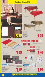 Catálogo Lidl | Bazar Página 16: Livarno Felpudo €1,99, Livarno bandeja decorativa €1,99