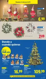 Catálogo Lidl | Bazar Página 17: Livarno corona navideña €7,49, Livarno árbol de navidad artificial €109,99