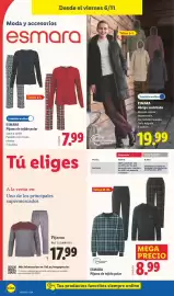 Catálogo Lidl | Bazar Página 22: Esmara pijama de tejido polar €7,99, Esmara Pijama de tejido polar €8,99