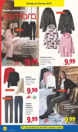 Catálogo Lidl | Bazar Página 24: Esmara vaqueros straight fit €9,99, Esmara jersey de punto €9,99