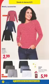 Catálogo Lidl | Bazar Página 26: Esmara camiseta €2,99