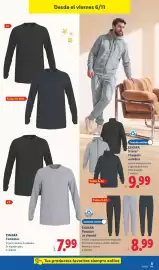 Catálogo Lidl | Bazar Página 27: Esmara pantalón de chándal €8,99, Esmara camisetas €7,99