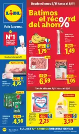 Catálogo Lidl | Alimentación Página 1: Burger meat cerdo y vacuno €6,69, Floralys mega rollo multiusos absorbente €2,25