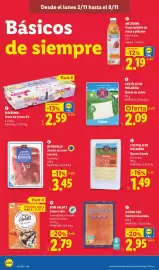 Catálogo Lidl | Alimentación Página 12: Ocean Sea Salmón ahumado €2,95, Bon Gelati Cono triple €2,79