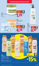 Catálogo Lidl | Alimentación Página 19: Cien Gel de baño €0,75, Cien crema corporal oliva €1,25