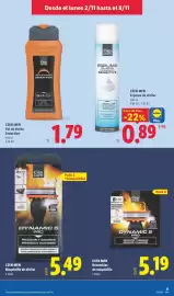 Catálogo Lidl | Alimentación Página 21: Cien Men Maquinilla de afeitar €5,49, Cien Men Gel de ducha Seduction €1,79