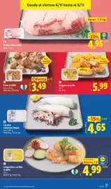 Catálogo Lidl | Alimentación Página 25: Pollo nuggets de pollo €5,99, Langostinos cocidos al ajillo €4,99