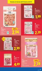 Catálogo Lidl | Alimentación Página 27: Jamón cocido ibérico €2,39, Paleta Duroc cocida y braseada €2,29