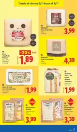 Catálogo Lidl | Alimentación Página 33: Queso Wensleydale / Cambozola €3,39, Milbona selection queso cremoso con nueces €1,99