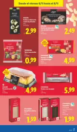 Catálogo Lidl | Alimentación Página 37: Deluxe brazo de turron €4,99, Favorina barquillos €1,99