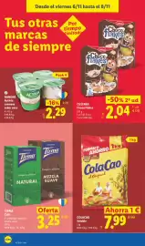 Catálogo Lidl | Alimentación Página 38: Cuétara Choco Flakes €2,04, Danone activia cremoso sabor coco €2,29