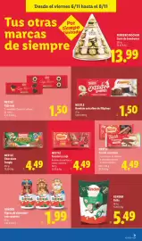 Catálogo Lidl | Alimentación Página 41: Kinder Figura de chocolate con sorpresa €1,99, Nestlé Turrón extrafino €4,49