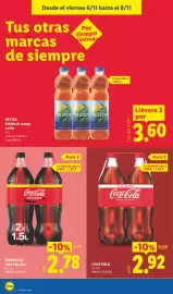 Catálogo Lidl | Alimentación Página 44: Coca Cola Coca Cola Zero €2,78, Coca Cola Sabor Original €2,92
