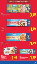 Catálogo Lidl | Alimentación Página 47: Nixe atún claro en aceite de oliva €3,69, Nixe sardinillas en tomate €1,59
