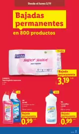 Catálogo Lidl | Alimentación Página 53: Floralys papel higiénico supersuave €3,19, W5 Gel WC €0,99