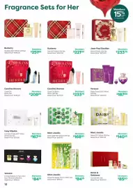 National Pharmacies catalogue Page 12: Marc Jacobs Daisy Pen Spray Trio €84,15, Carolina Herrera Good Girl Blush €233,75