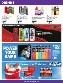 C-Store Distribution catalogue Page 6: Kirks 1.25 Litre Selected Varieties €190,00, OxyShred Energy Drink €2,99