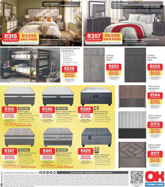 OK Furniture catalogue Page 8: 2-Piece Casablanca MKII Bedroom Suite €6.999,00