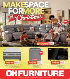 OK Furniture catalogue Page 1: Hisense 24kg Metallic Twin-Tub Washing Machine €5.999,00