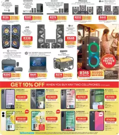 OK Furniture catalogue Page 5: SAMSUNG 6.7" 128GB Galaxy A16 4G Smartphone €2.769,00, HUAWEI nova Y63 €2.469,00