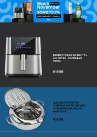 Takealot catalogue Page 3: 3.2L DEEP FRYER POT TEMPURA FRYER POT WITH THERMOMETER AND OIL DRIP RACK €434,00