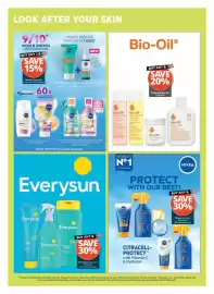 MediRite catalogue Page 5: Bio-Oil, Nivea Suncare Products