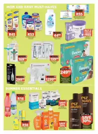 MediRite catalogue Page 7: Purity Baby Food Pouch €53,00, Nüby Dr. Talbot's Paci-Med Dispenser €169,99