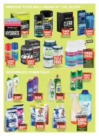 MediRite catalogue Page 8: NPL Amino Gains, Handy Andy Multipurpose Cleaning Cream €25,99