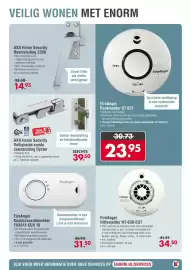 Enorm folder Pagina 3: AXA Home Security Veiligheids combi raamsluiting Oyster €39,50