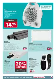 Enorm folder Pagina 5: Eurom Convectorkachel CK2000 €24,50, Eurom Plug-In heater €21,50