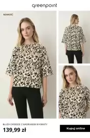 Greenpoint gazetka Strona 4: Bluza oversize z nadrukiem w kwiaty Greenpoint €139,99