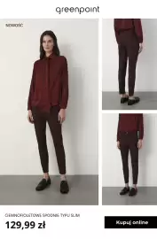 Greenpoint gazetka Strona 8: Ciemnofioletowe spodnie typu slim Greenpoint €129,99