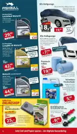 Sonderpreis Baumarkt Prospekt woche 44 Seite 12: Motoröl "Performance" €44,99, Kfz-Vollgarage €18,00