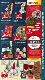 Sonderpreis Baumarkt Prospekt woche 44 Seite 9: Fensteraufkleber €1,00, Deko-Rentier €8,49